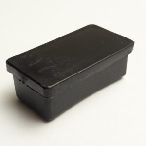 Regaton Rectangular Plastico 2 X 1 Negro - 300 Piezas