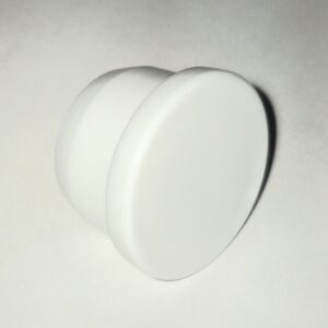 Regaton Redondo plano de 1 blanco - 50 Piezas