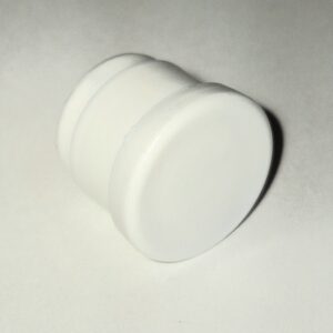 Regaton Redondo plano de 3/4 blanco - 50 Piezas