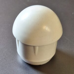 Regaton Hongo de 7/8 reforzado blanco - 50 Piezas