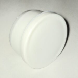 Regaton Redondo plano de 1 1/4 blanco - 50 Piezas