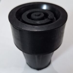 Regaton Muleta Magno con arandela de 1 negro - 15 Piezas